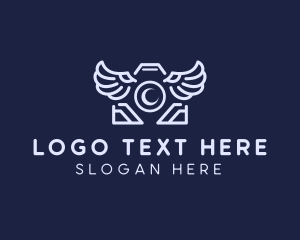Winged Photo Camera  logo