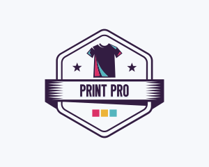 T-Shirt Apparel Printing logo design