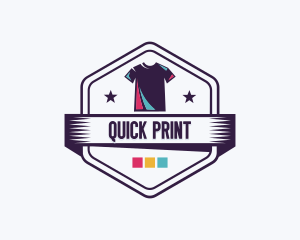 T-Shirt Apparel Printing logo design