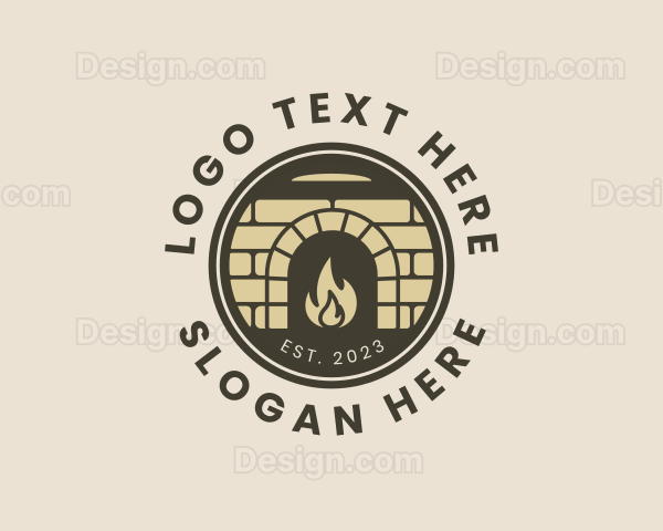 Fire Oven Cooking Logo