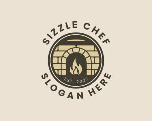 Fire Oven Cooking logo design