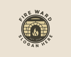 Fire Oven Cooking logo design