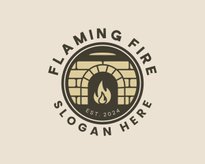 Fire Oven Cooking logo design