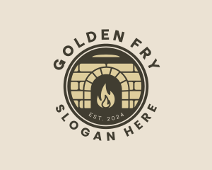 Fire Oven Cooking logo design