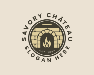 Fire Oven Cooking logo design