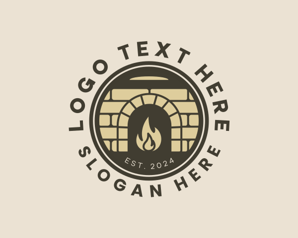 Fireplace logo example 3