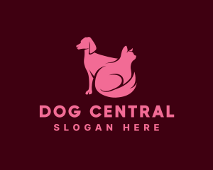 Canine Feline Pets logo design