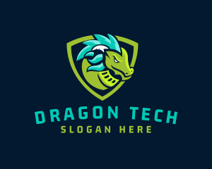 Dragon Shield Gaming Esport logo design