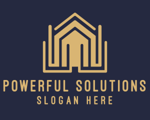 Housing Contractor Property Logo