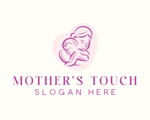 Mother Child Love logo design