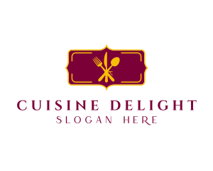 Luxury Fine Dining Restaurant logo design