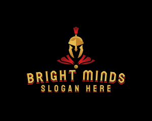Spartan Warrior Knight logo