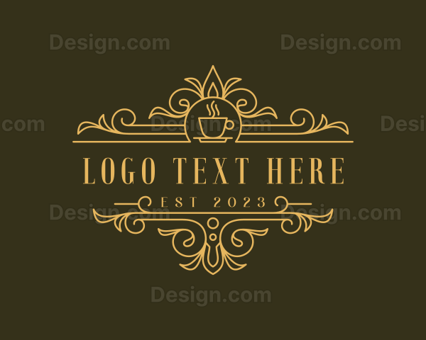 Luxury Cafe Bistro Logo