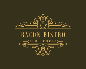 Luxury Cafe Bistro logo design