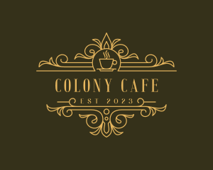 Luxury Cafe Bistro logo design