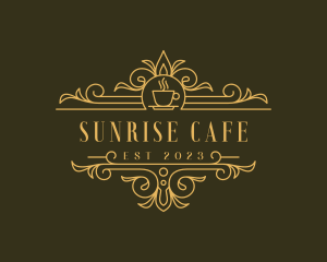 Luxury Cafe Bistro logo design