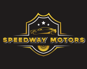 Automotive Racecar Garage logo