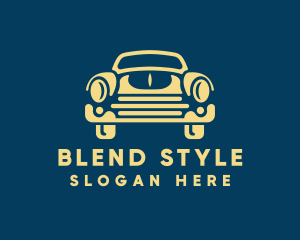 Old School Car Style logo design