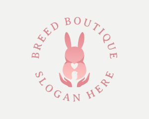 Easter Rabbit Animal logo design