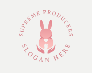 Easter Rabbit Animal logo