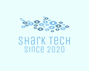 Blue Shark Eyes logo