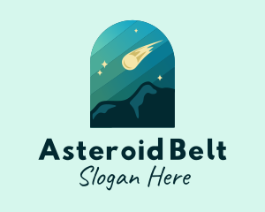 Comet Outer Space  logo design