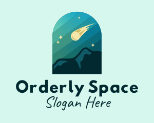 Comet Outer Space  logo design