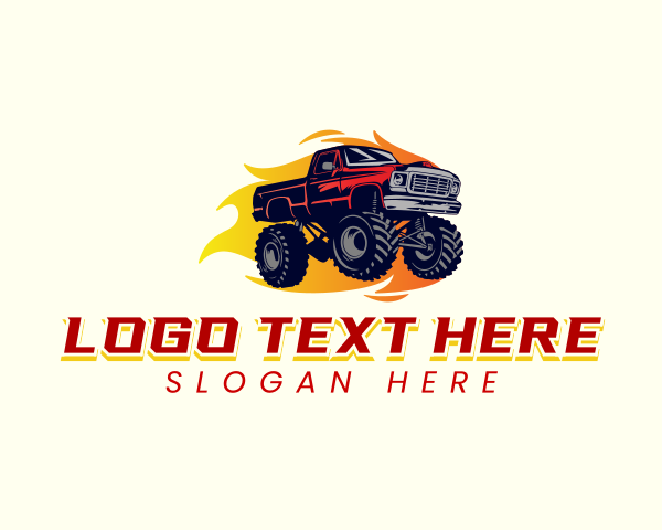 Off Road Vehicle logo example 3