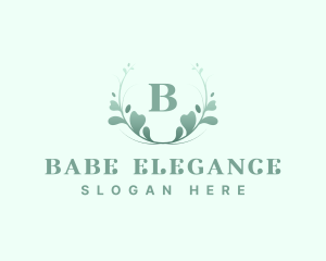 Organic Leaf Brand Boutique logo design