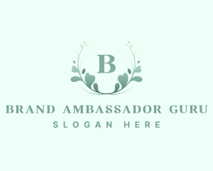 Organic Leaf Brand Boutique logo design