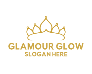 Elegant Tiara Crown Logo