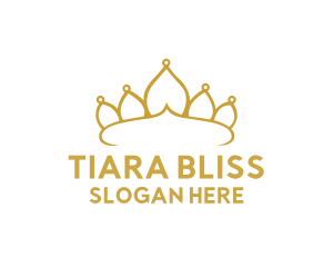 Elegant Tiara Crown logo