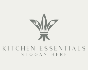 Kitchen Cutlery Restaurant logo design