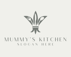 Kitchen Cutlery Restaurant logo design