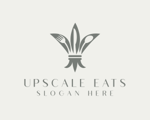 Kitchen Cutlery Restaurant logo design