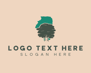 White Oak Nature Tree logo