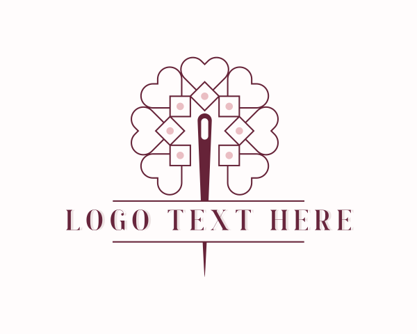 Quilting logo example 2