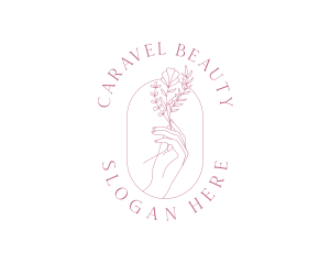 Floral Beauty Salon logo design