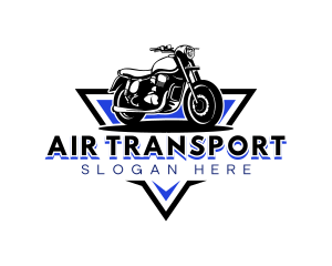 Motorbike Motorcycle Transport logo design