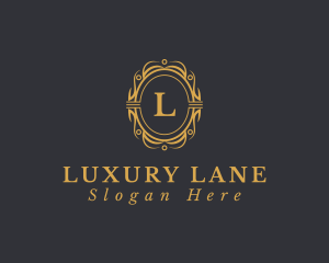 Luxurious Ornament Beauty Salon logo design