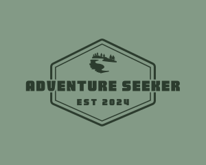 Outdoor Mountain Trail logo design