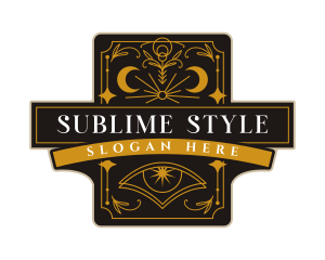 Aesthetic Boho Card logo