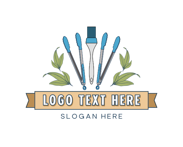 Kitchen Tools logo example 3