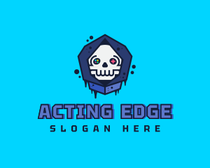 Gaming  Skull Gamer Avatar logo design