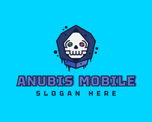 Gaming  Skull Gamer Avatar logo design