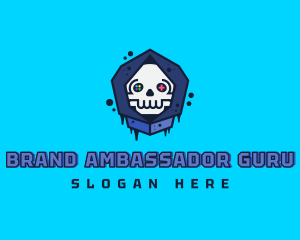 Gaming  Skull Gamer Avatar logo design