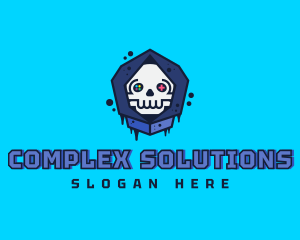 Gaming  Skull Gamer Avatar logo design