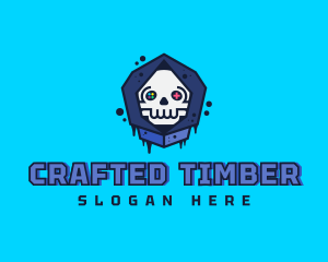 Gaming  Skull Gamer Avatar logo design