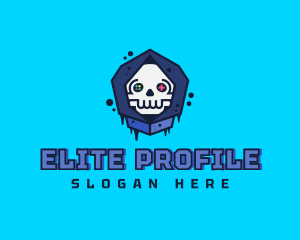 Gaming  Skull Gamer Avatar logo design