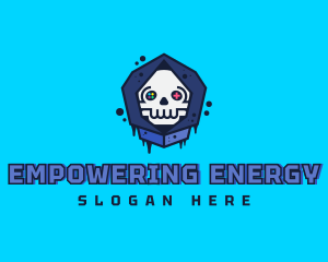 Gaming  Skull Gamer Avatar logo design